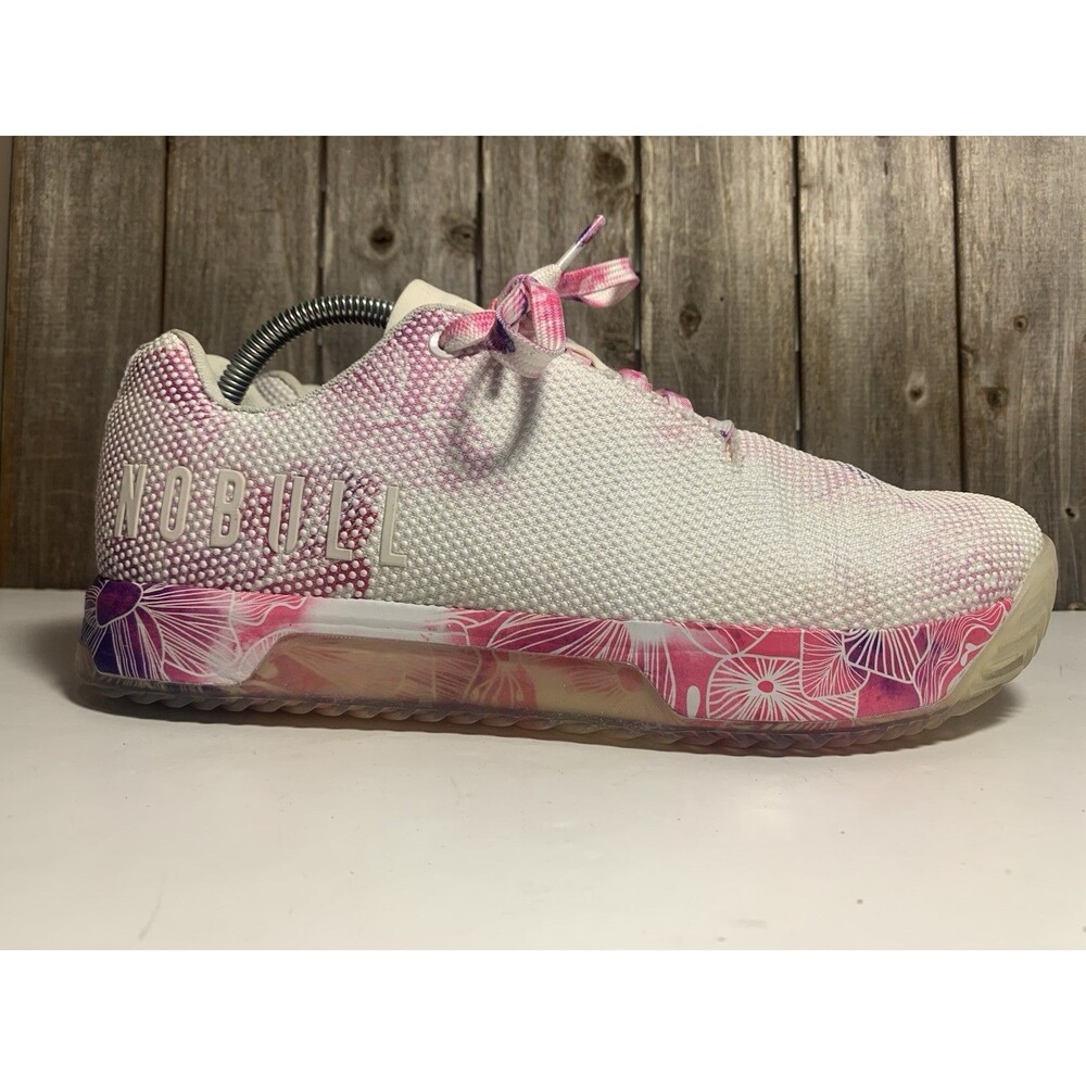 NOBULL Women’s Impact Mulberry Watercolor Athletic Gym CrossFit Training Shoe